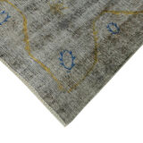 Handmade oriental 1980s 268 cm x 365 cm grey wool carpet