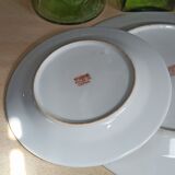 Vintage Mun Chou Longevity Chinese Plates