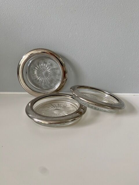 3 vintage bottle bottoms