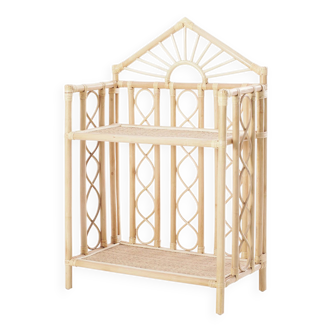 Etagère en rotin pour chambre enfant tiana