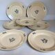 Seven old plates Geneviève Orchies Moulin des Loups