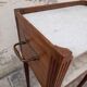 Table de chevet style louis xvi avec poignée