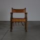 Large set of safari dining chairs - Germany 1960s
