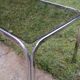Vintage coffee table 1970 oval tube