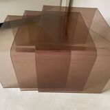 Michel Dumas pull-out table vintage 1970s