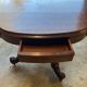 Table du milieu en acajou