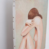 Female nude oil on canvas