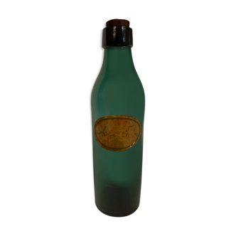 Blown glass pharmacy bottle