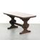 Authentic Italian dining table from the 16th century made of walnut