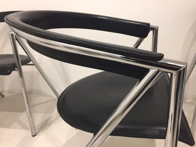 Set of Arrben armhairs model Giannini