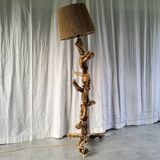 Brutalist floor lamp