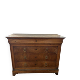 Commode Louis-Philippe en noyer
