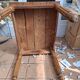 Rustic walnut table