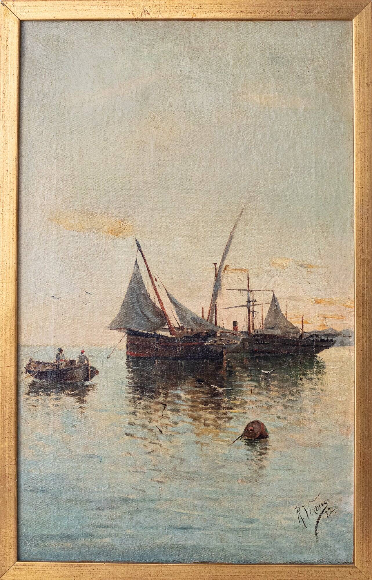Collection of Four - 19th Century Marine Paintings - Various Artists