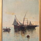 Collection of Four - 19th Century Marine Paintings - Various Artists