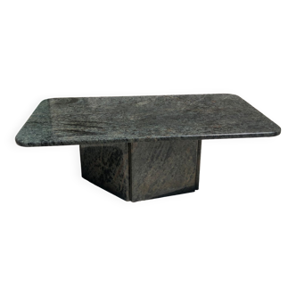 Table basse en marbre gris vert