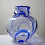 Large vintage Murano glass light globe from the 60s-70s attributed to Mor