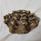 Cendrier Bénitier en bronze, milieu XXème