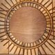 Vintage rattan mirror