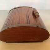 Old wooden box roller shutter roller curtain