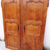 Pair of solid oak doors