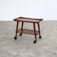 vintage swedish bar cart