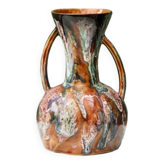 Vase Vallauris, céramique émaillée