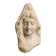 Sculpture en marbre, buste féminin