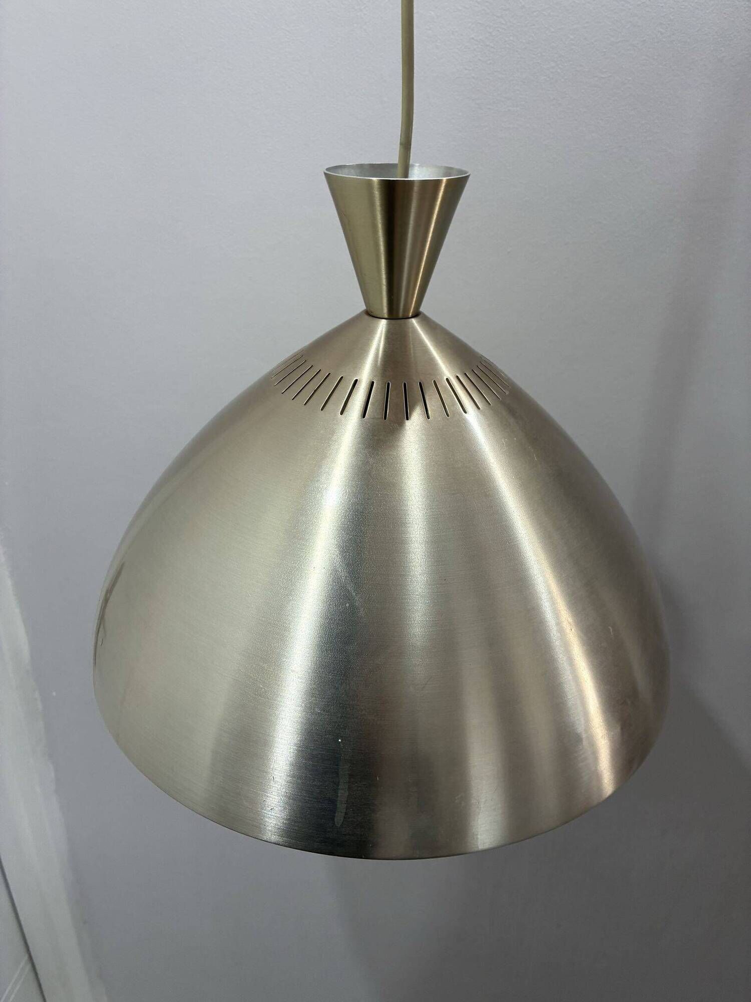 Lyfta Diabolo pendant lamp with radial perforation, 1960s