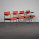 Set of 4 modernist dining chairs by Thereca, Netherlands, 1960s