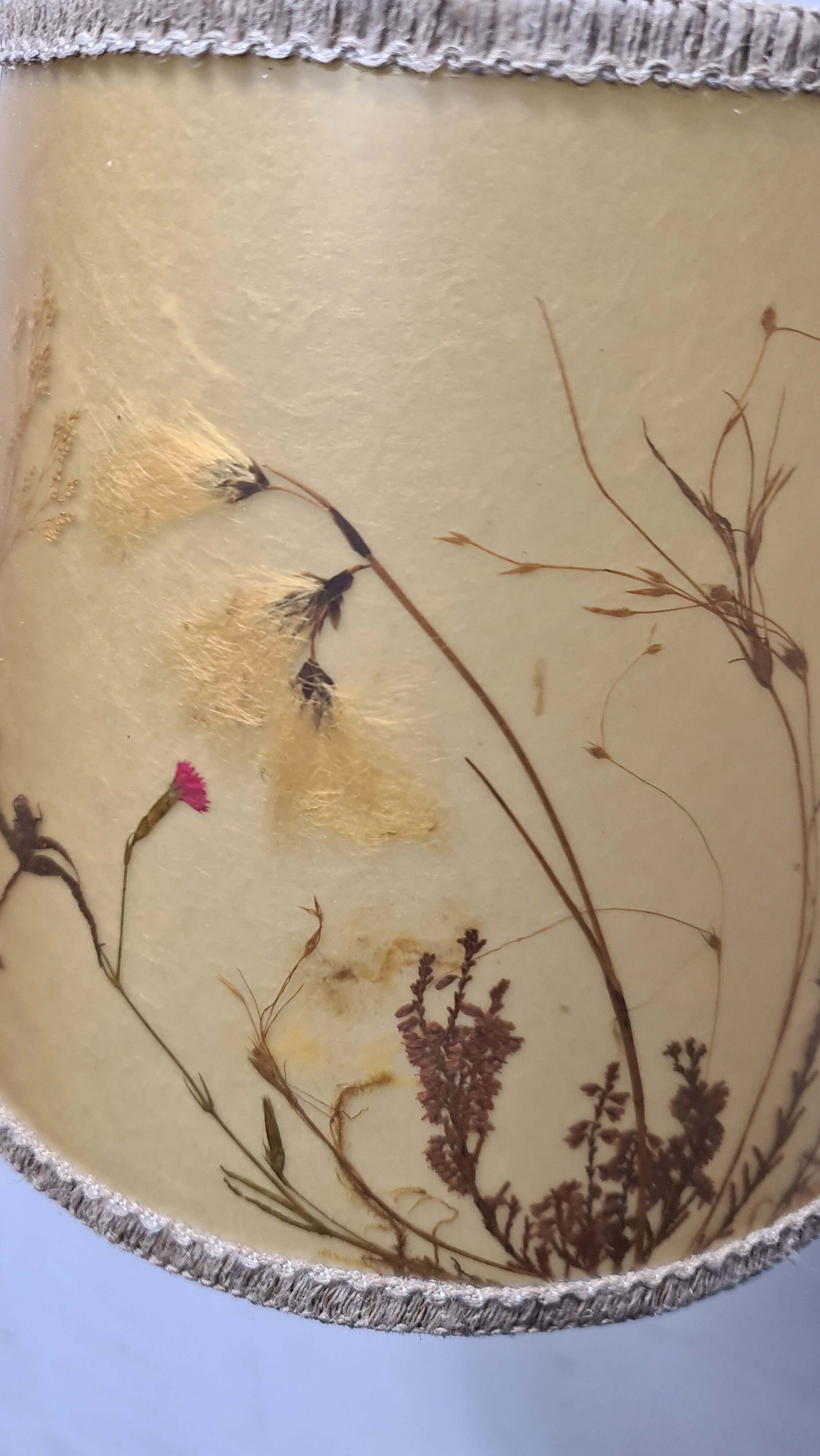 Vintage scissor lamp