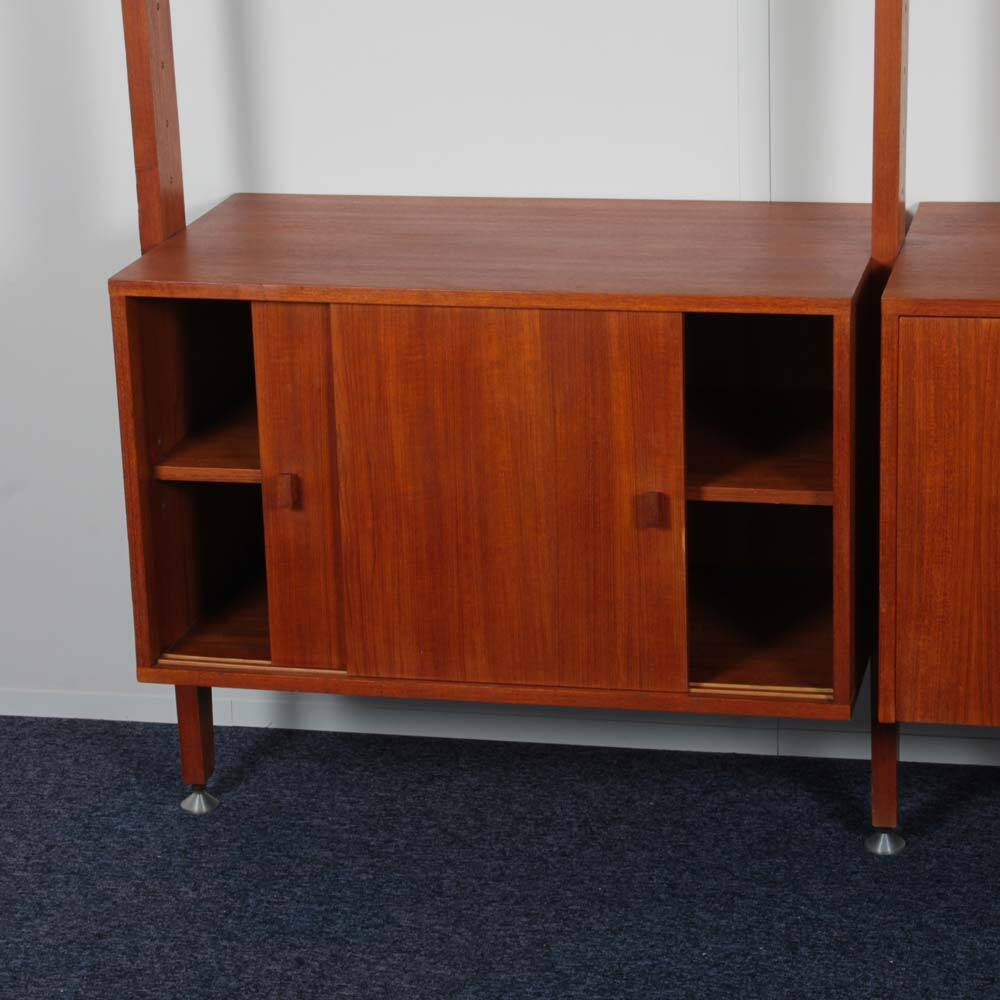 Vintage 1960s wooden wall unit