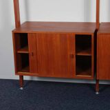 Vintage 1960s wooden wall unit