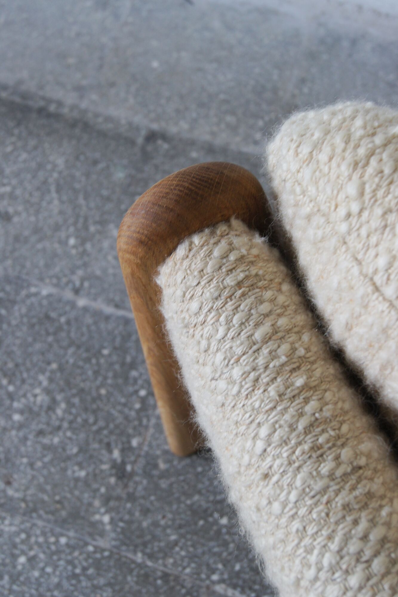 Scandinavian Brutalist Lounge Chair