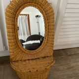 Mirror wicker