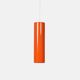 Suspension Murano Venini 486b par Paolo Venini pour Venini & C., 1962, orange