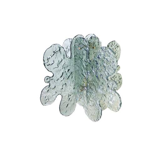 Mazzega thick Murano glass table lamp
