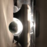 Wall lamp chrome space age 70's
