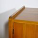 Buffet en noyer des années 1960, style milieu de siècle