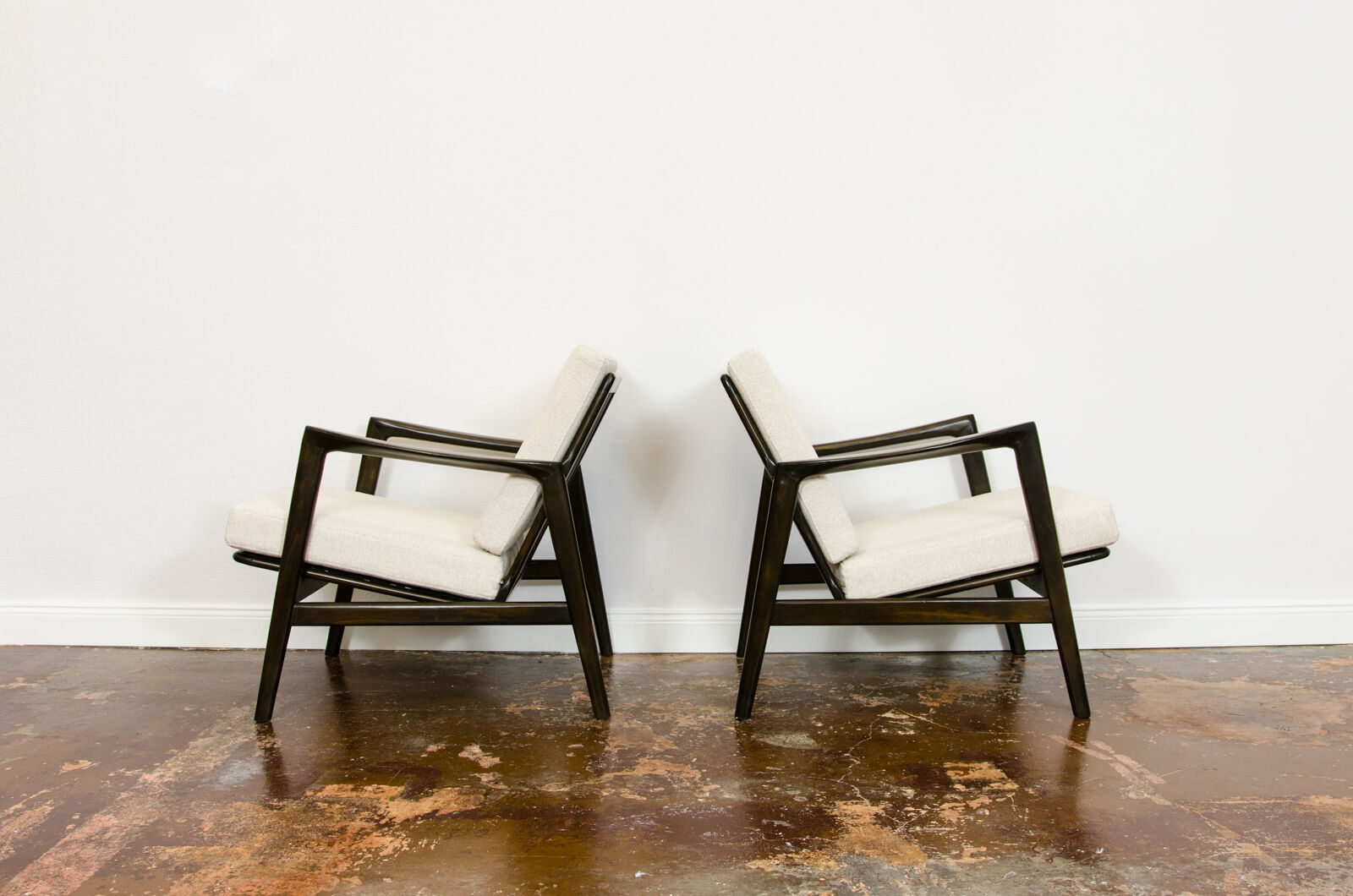 Pair Of Type 300 139 Armchairs 1960’s