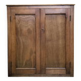 Small wooden sideboard with two doors.