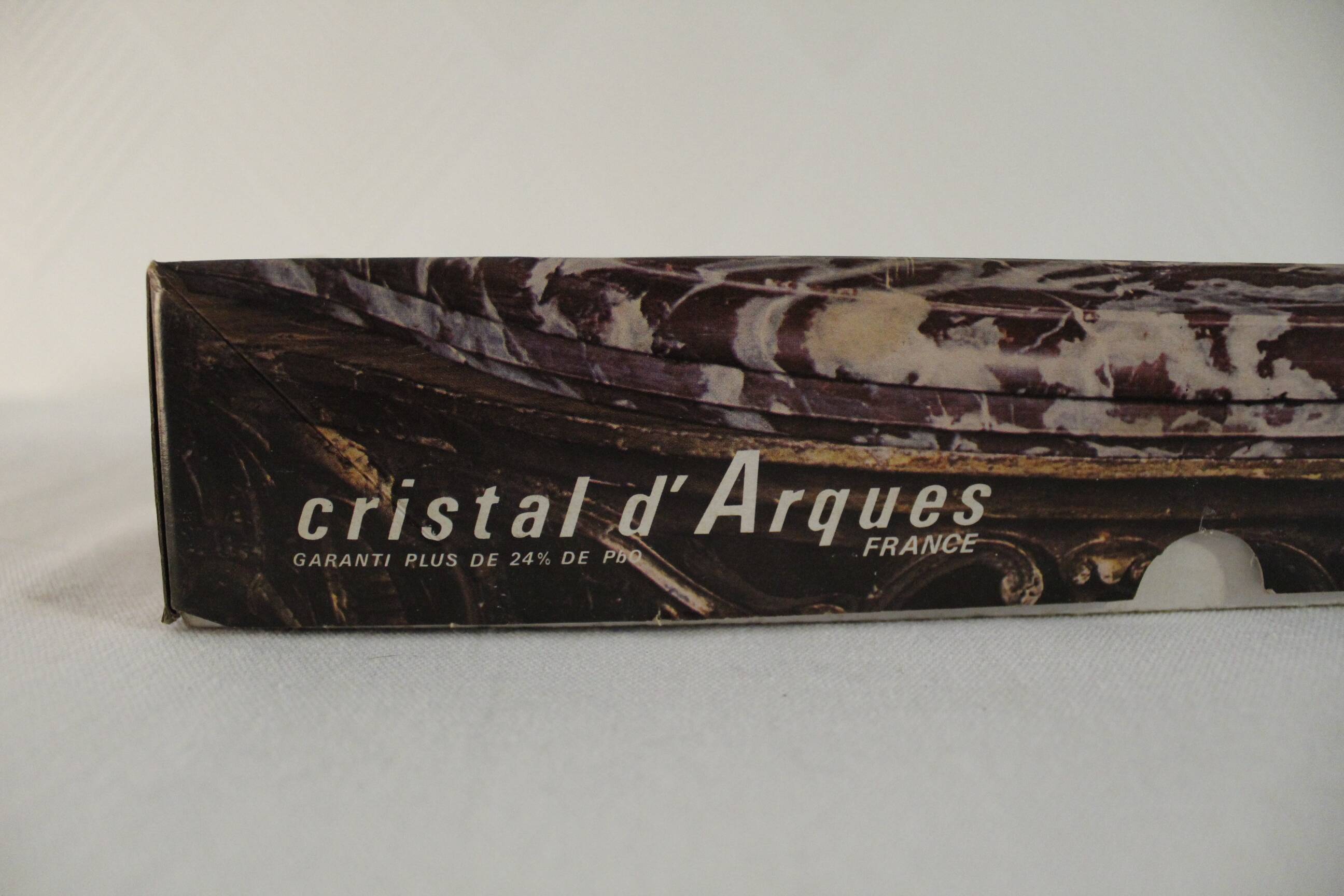 Set of 6 new Arques crystal glasses