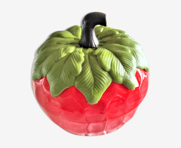 Bac à glaçons forme de fraise vers les années 1970