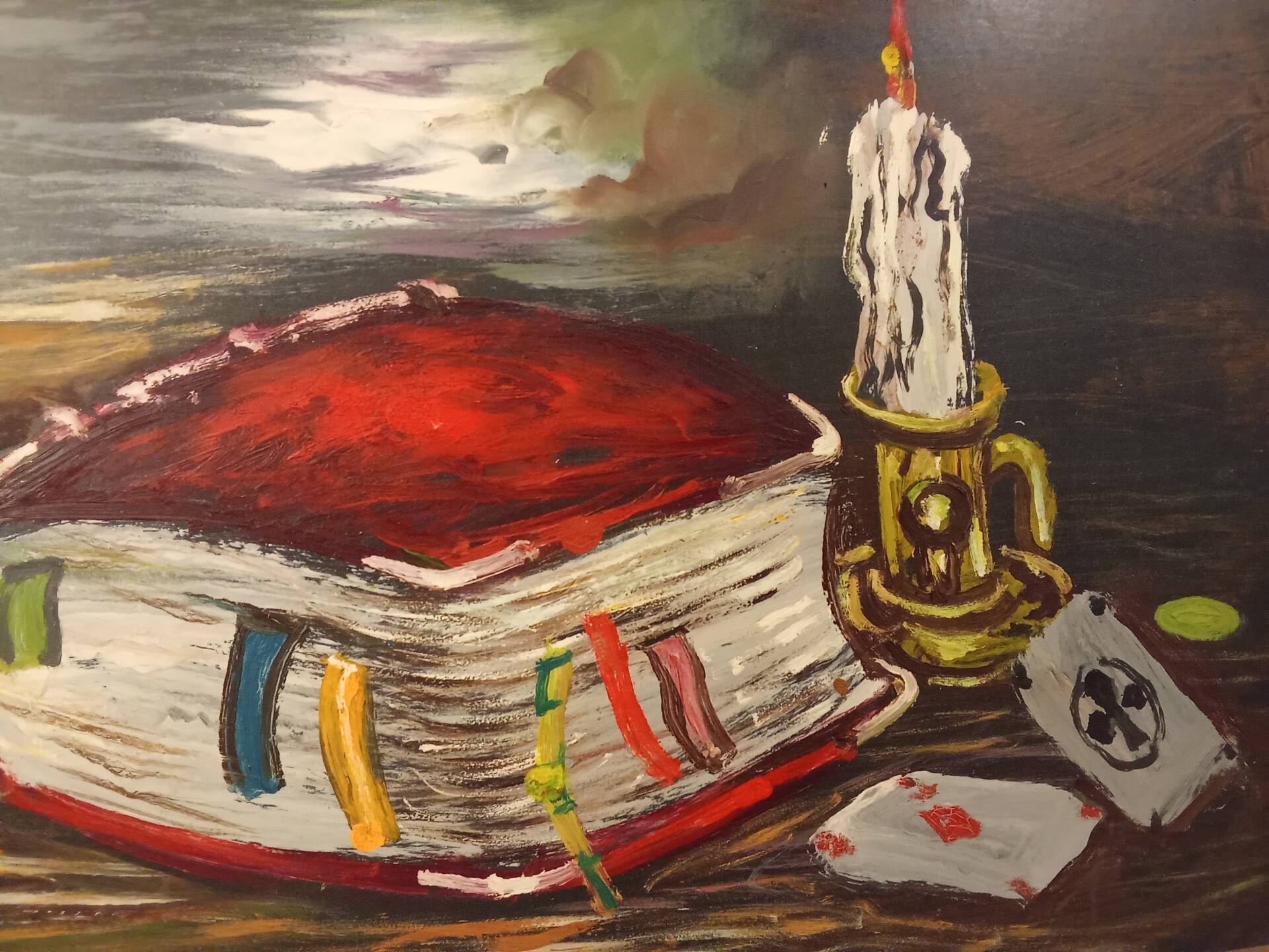 Oil on wood