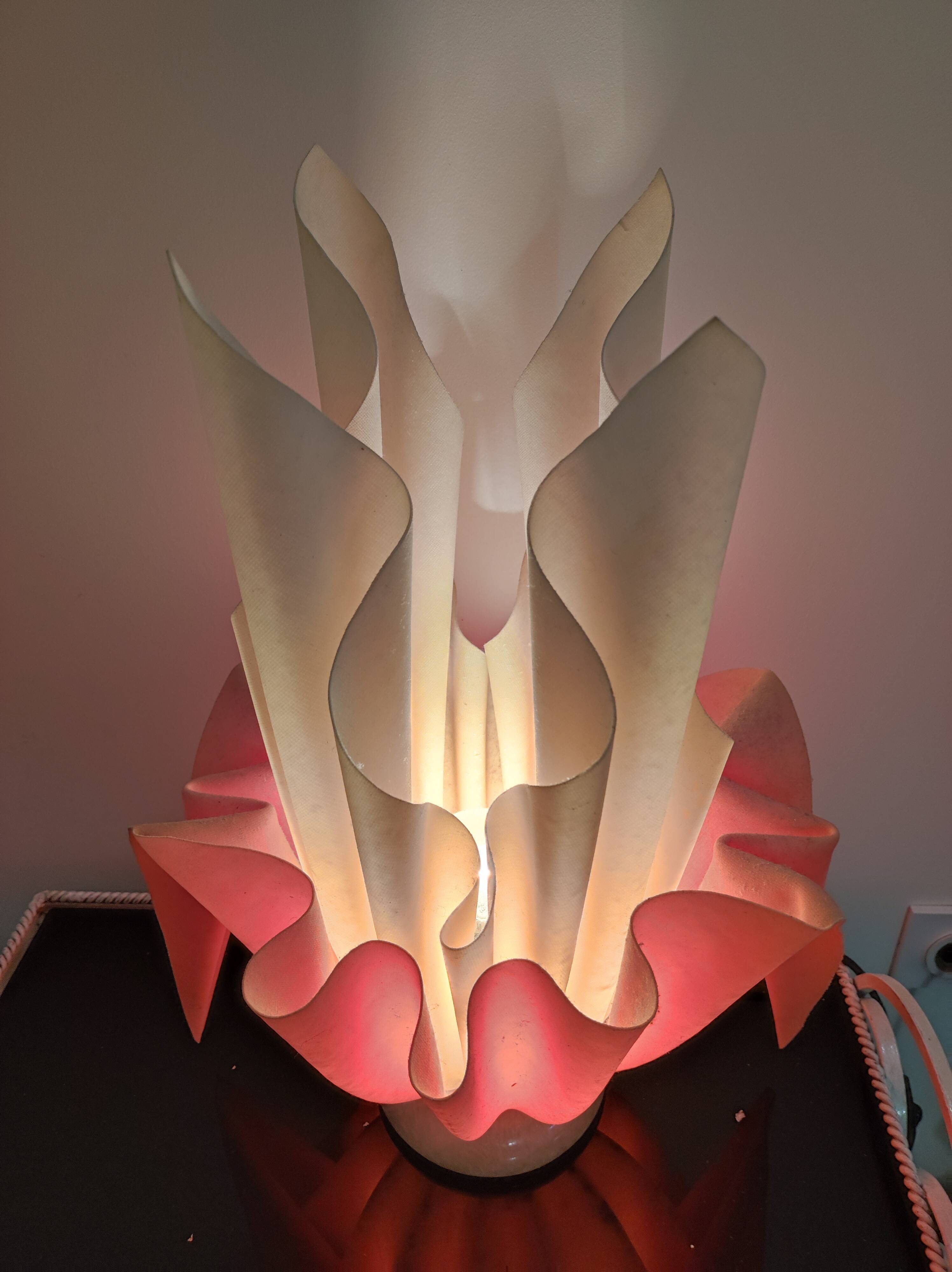 Georgia Jacob draped lamp