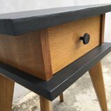 Vintage bedside feet compass restyled