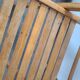 Wooden folding chair