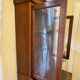 Louis Philippe style antique display cabinet