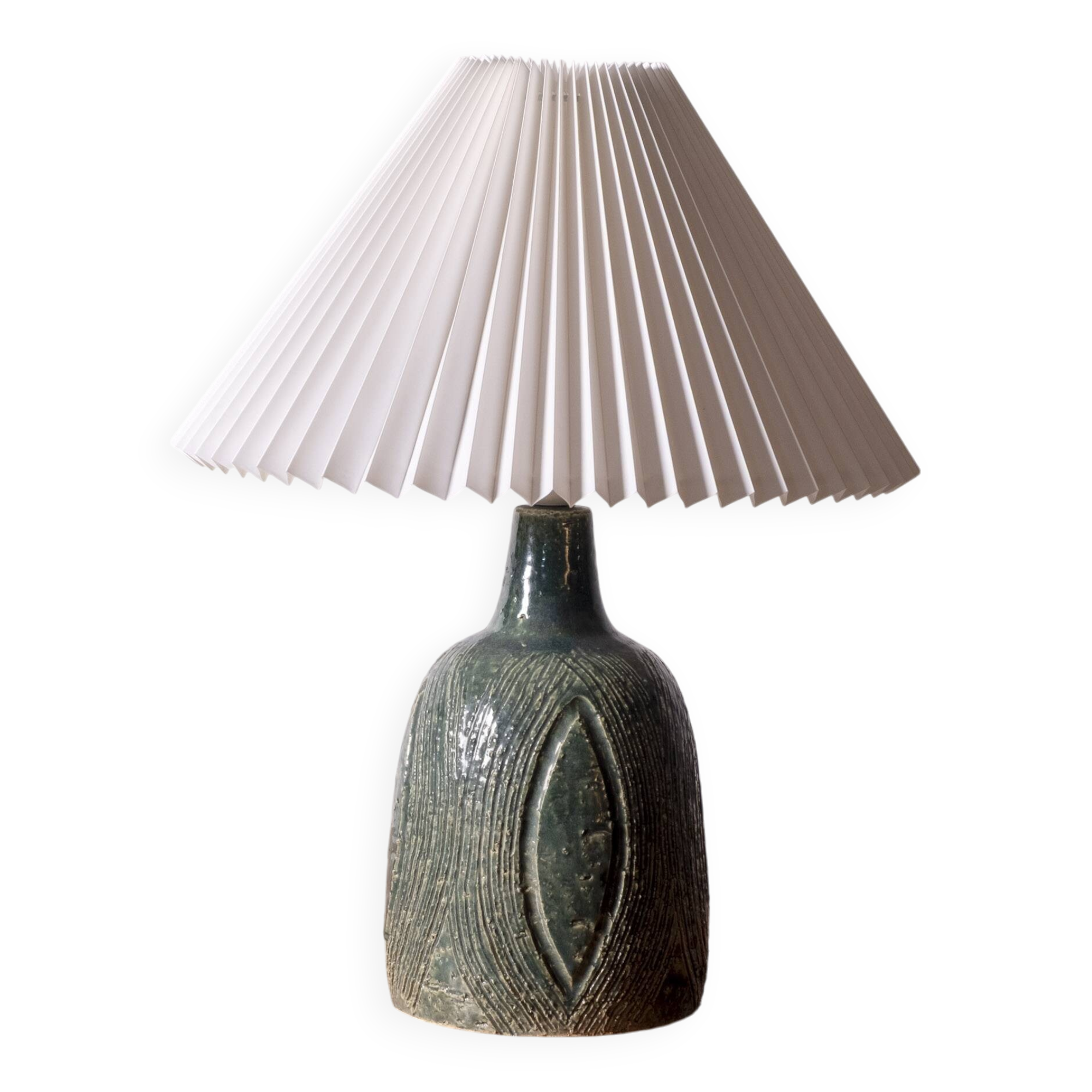 Rare lampe de table de Sejer Keramik, Danemark des années 1960