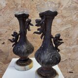 2 candle holders